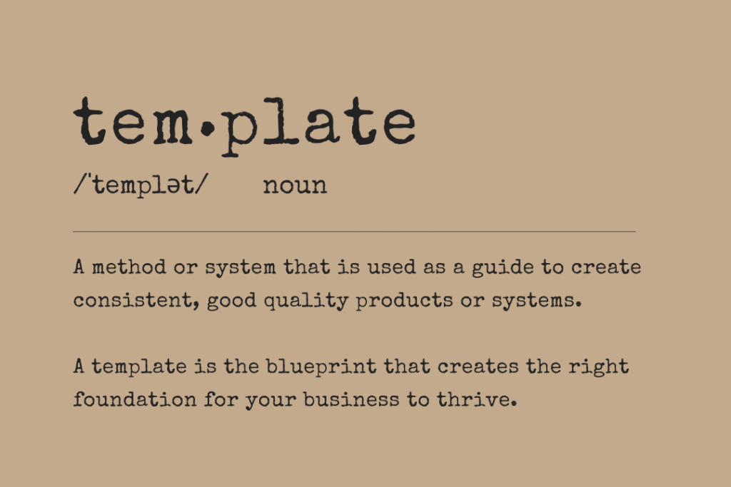 Dictionary template (1)